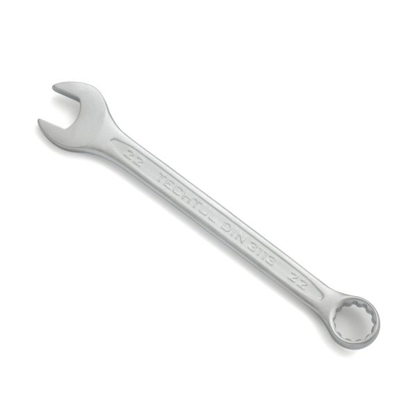 JF 104-P Combination Spanner Pressed Panel Chrome Plated Matt Finish / Satin Finish