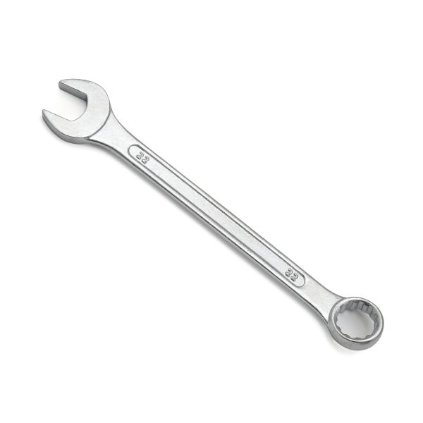 JF 108-R  Combination Spanner Recessed Panel Chrome Plated Matt Finish Carbon Steel