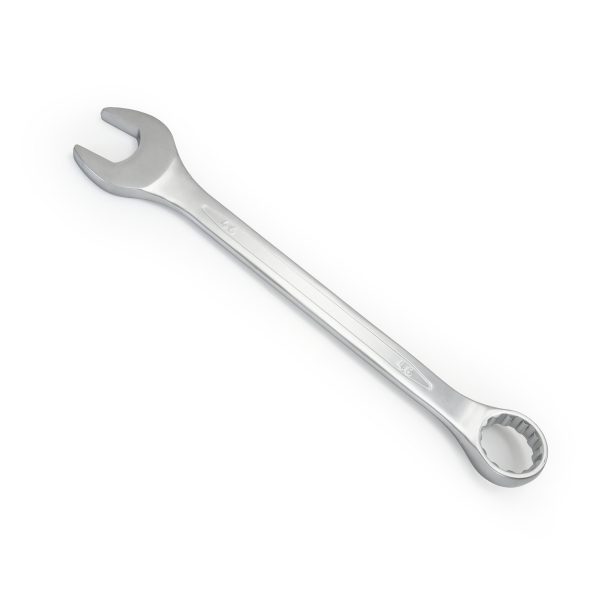 JF 113-PJ  - Jumbo Combination Spanner Pressed Panel Chrome Plated Matt / Satin Finish