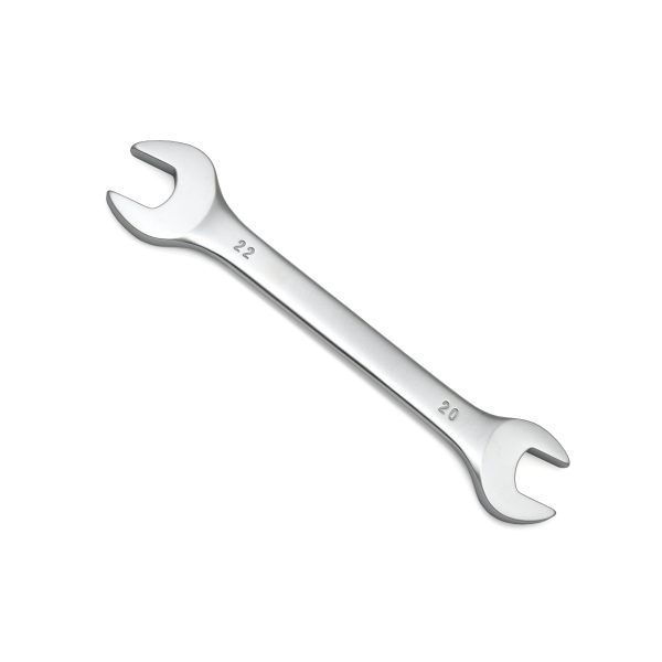 JF 115-E  - Double Open End Spanner Elliptical Panel Satin Finish