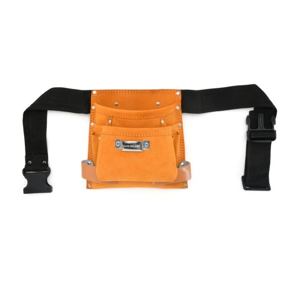 JF 903 - 5 Pockets Split Leather Carpenter Apron